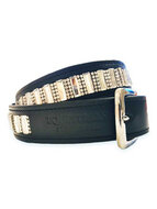 Equestrian Stockholm Contest Black Thin Riem