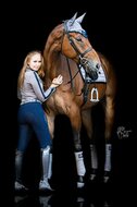Equestrian Stockholm zadeldek dressuur Sportive Blue Ash