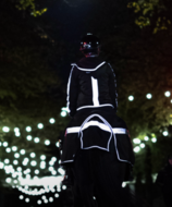 Equestrian Stockholm Reflective Jacket Luminous Black -