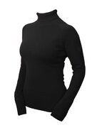 Equestrian Stockholm  knitted polo top zwart 