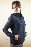 Cavalleria toscana Team Highlight softshell hooded jasje navy 