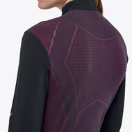 Cavalleria Toscana REVO Red label tech knit lange mouw zip trainingsshirt 