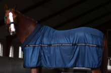 Equestrian Stockholm Cooler deken Blue Meadow