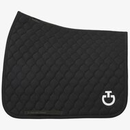  Cavalleria Toscana  CIRCULAR QUILTED JERSEY dressuur Zwart  