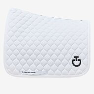  Cavalleria Toscana  CIRCULAR QUILTED JERSEY dressuur WIT