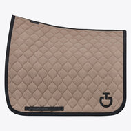  Cavalleria Toscana  CIRCULAR QUILTED JERSEY dressuur Beige Katoen look