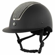 BR Riding Helmet Omega Glamorous Black/Gunmetal