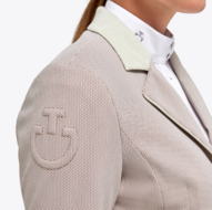 Cavalleria toscana GP  wedstrijd jas beige -klein ruitje 