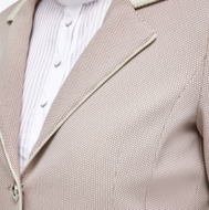 Cavalleria toscana GP  wedstrijd jas beige -klein ruitje 