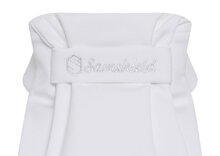 Samshield plastron Script LIGHT SILVER