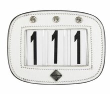 Le Mieux zadeldek nummer houder Diamante Wit