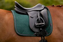 Le Mieux SUEDE SPRUCE dressuur zadeldekje MAAT COB