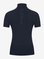 Le Mieux YOUNG RIDER Indigo korte mouw base layer 