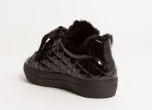 Kingsley sneaker JOY met zwart schapenbont 