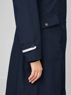 Le Mieux Amalie waterdichte lange ruiter jas NAVY