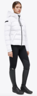 Cavalleria Toscana Hooded Nylon puffer Jas Wit