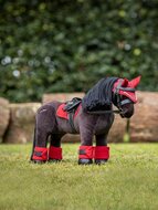 Le Mieux Mini pony vliegenoortje Chilie rood
