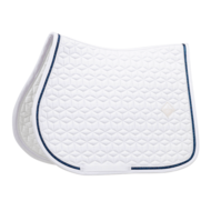 Kentucky zadelpad glitter rope JUMP White/Navy Full 