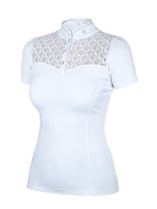 Equestrian Stockholm Crystal Champion Top White 