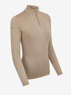  Le Mieux ALICE Wafle baselayer met halve rits Mink