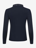 Le Mieux Long sleeve Sport Polo Shirt Navy