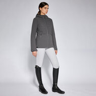 Cavalleria toscana Lightweight hooded puffer jacket Donker grijs