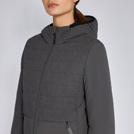 Cavalleria toscana Lightweight hooded puffer jacket Donker grijs