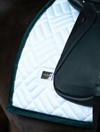 Equestrian Stockholm zadelpad White - Dramatic Monday groen Dressuur