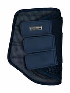 Equestrian Stockholm Mesh peesbeschermers  Midnight Blue blauw-zilver