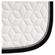 Anky zadelpad Nylon Consensus wit/zwart full