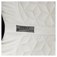 Anky zadelpad Nylon Consensus wit/zwart full