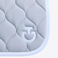 Cavalleria Toscana New Circular Quilted Jersey JUMP Licht grijs(wit logo)