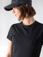 Equiline T-shirt GUSBIG Zwart