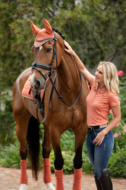 Le Mieux Polo shirt korte mouw Apricot