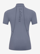 Le Mieux YOUNG RIDER base layer korte mouw Jay Blue