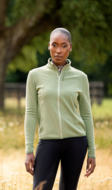 Le Mieux Faye Fleece vest Fern