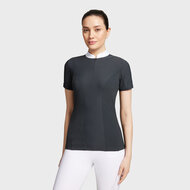 Samshield shirt Ellen korte mouw SS24 Anthracite texturized