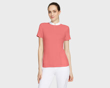 Samshield shirt Ellen korte mouw SS24 Pomelo texturized