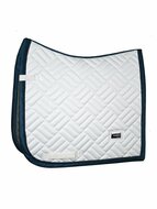 Equestrian Stockholm zadelpad Modern breeze wit / Navy dressuur 