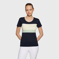 Samshield ALBA CRYSTALS shirt NAVY/PISTACCIO
