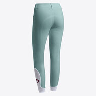 Cavalleria Toscana American Rijbroek Full Grip Mintgroen
