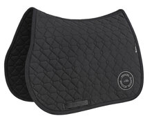 Equiline zadeldekje dressuur Grasmig DIAMOND TECH Zwart