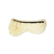 Kentucky zadel onderlegger Absorb zwart met Naturel wol / bont FULL 