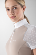 Equiline Wedstrijd shirt S/S CALID Dove