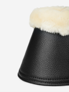 Le Mieux fleece wrapround springschoenen zwart met natural 