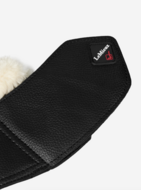 Le Mieux fleece wrapround springschoenen zwart met natural 