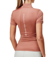 Equestrian Stockholm UV Protection top Korte mouw Coral