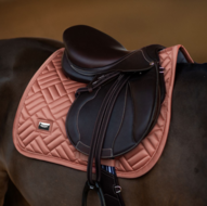 Equestrian Stockholm modern zadeldek jump  Coral PONY