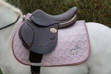 Kentucky zadelpad  mini Shetty Sammy eenhoorn met glitter rand