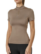 Equestrian Stockholm UV Protection top Korte mouw Champagne
